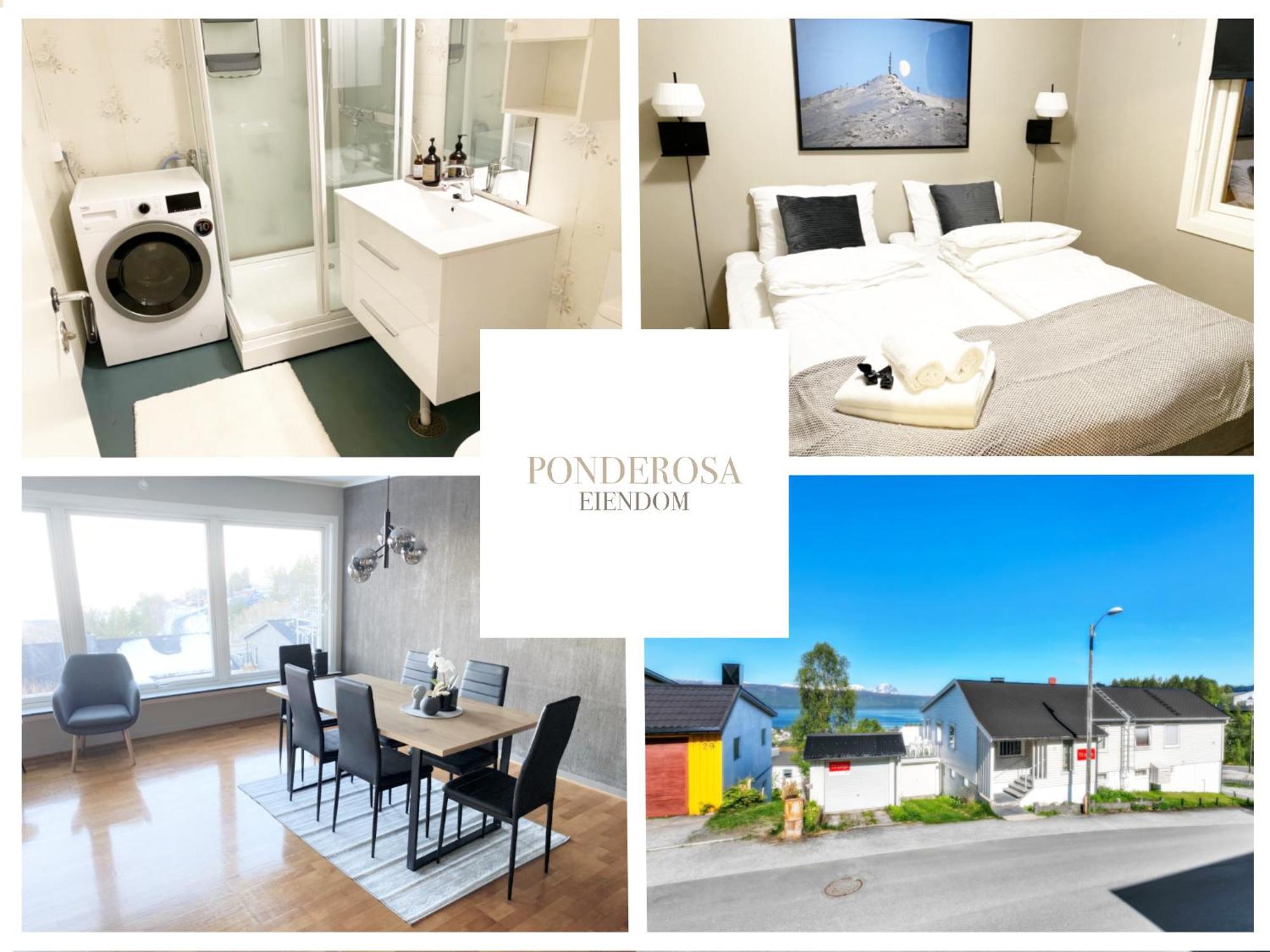 Big Central House, Free Parking, Wifi, 3 Bedrooms Narvik Exterior photo